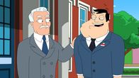 American Dad! – Senator Buckingham (l.); Stan Smith (r.)