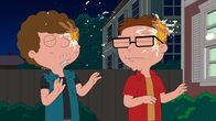American Dad! – Snot, l.; Steve, r.