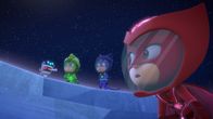 PJ Masks - Pyjamahelden – L-R: PJ Robot, Gekko, Catboy, Owlette
