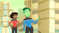 Star Trek: Lower Decks – L-R: Beckett Mariner, D'Vana Tendi