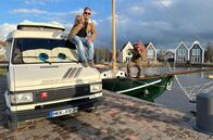 Der Camping-Check – Friso Richter (li.) und Lukas Lowack.