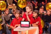 1, 2 oder 3 – Höchste Konzentration! Das Rateteam aus Warschau/Polen ist gespannt auf die nächste Frage.
