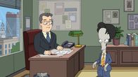 American Dad! – L-R: Mr. Buckley, Roger