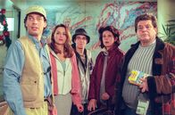 O Palmenbaum – (v.li.): Jonas Meixner (Gregor Bloeb), Kati Treichl (Martina Gedeck), Gregor Moor (Thomas Beyrhofer), Luiserl Moor (Mona Seefried), Johannes Moor (Erwin Steinhauer).