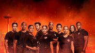Station 19 – Carlos Miranda (Theo Ruiz), Jason George (Ben Warren), Barrett Doss (Victoria Hughes), Grey Damon (Jack Gibson), Jaina Lee Ortiz (Andy Herrera), Boris Kodjoe (Robert Sullivan), Jay Hayden (Travis Montgomery), Danielle Savre (Maya Bishop), Stefania Spampinato (Dr. Carina DeLuca), Okieriete Onaodowan (Dean Miller).