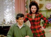 Die Nanny – Charles Shaughnessy (Maxwell), Fran Drescher (Fran).