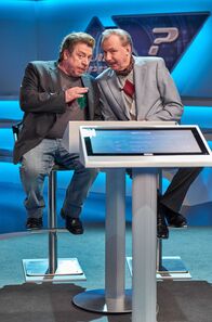 Schnitzel geht immer – Günther (Armin Rohde, l mit Wolfgang (Ludger Pistor).