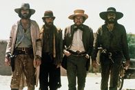Der weite Ritt – Der weite Ritt Halsabschneider auf Diebestour: Ted Markland als Luke, Owen Orr als Mace, Severn Darden als McVey, Gray Johnson als Will Copyright: SRF/1971 Universal Pictures and Panda Co.