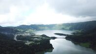 Länder - Menschen - Abenteuer – Die 2 Kratervulkanseen Sete Cidades, Insel Sao Miguel.