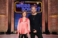 Wer weiß denn sowas? – Treten bei "Wer weiß denn sowas?" als Kandiat:Innen gegeneinander an: Die Violinistin Lisa Batiashvili (l.) und der Geiger David Garrett (r.).