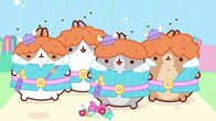 Molang – Die Ankunft von Wikingern versetzt alle in Panik. Aber die Wikinger sind gar nicht gefährlich, sie riechen nur ganz schlimm.