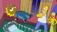 Die Simpsons – L-R: Maggie, Homer, Marge
