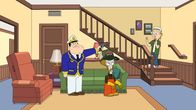 American Dad! – L-R: Stan, Roger, Jeff