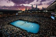 Tennis: Australian Open – Ein Überblick über die Rod Laver Arena. Melbourne, Australien, 27.01.2023