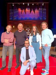 Die Tafelrunde – Maria Muhar, Andreas Vitásek, Gerald Fleischhacker, Lydia Prenner-Kasper, Gernot Haas.