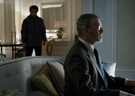 The Foreigner – L-R: Quan (Jackie Chan), Liam Hennessy (Pierce Brosnan)