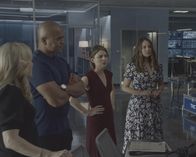Bull – (v.l.n.r.) Marissa Morgan (Geneva Carr); Chunk Palmer (Christopher Jackson); Taylor Rentzel (MacKenzie Meehan); Isabella Colón (Yara Martinez)