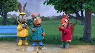 Pip und Posy – Pip und Posy ekeln sich vor Regenwürmern, aber Jamila findet sie kitzelig, wie Spaghetti.