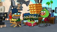Die Brot-Piloten – Corne, l-r: Steven Quackberg, Buhdeuce, SwaySway