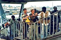 Welcome Home – (v.li.) Rainer Egger, Georg Friedrich, Abdul Salis.