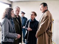 Tatort – L-R: Bibi Fellner (Adele Neuhauser), Moritz Eisner (Harald Krassnitzer), Daniela Vopelka (Kristina Sprenger), Ernst Rauter (Hubert Kramar).