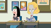 American Dad! – Hayley (l.); Roger (r.)