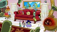 SpongeBob Schwammkopf – Mitte, vorne, v.li.: Plankton, Pa Plankton, Ma Plankton