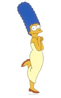Die Simpsons – (10. Staffel) - Immer um Anstand und Sitte in der chaotischen Familie bemüht: Mutter Marge.