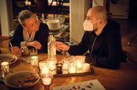 Tatort – Arbeitsfoto: Regisseur Tom Lass mit Ursula Werner.