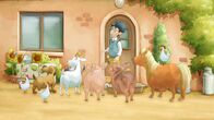 Lieselotte – Alle Tiere umringen den Postboten, sie haben Hunger.