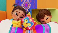 Dora – v.li.: Isabela, Dancing Osito, Guillermo
