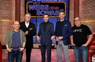 Wer weiß denn sowas? – moderator Ingo Zamperoni (2.v.r.).