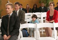 Malcolm mittendrin – (v.li.) Christopher Kennedy Masterson, Bryan Cranston, Noah Matthews, Jane Kaczmarek.