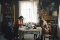 The Knocking – L-R: The Mother (Olga Temonen), Old lady (Janina Berman)