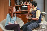 The Big Bang Theory – L-R: Emily (Laura Spencer), Rajesh Koothrappali (Kunal Nayyar).