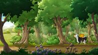 Lieselotte – Lieselotte hickst auf ihrem Weg durch den Wald. Der Schluckauf will einfach nicht aufhören.