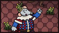 Sir Mouse – King ist in Not. In seinem Schloss haben sich Frösche breitgemacht.