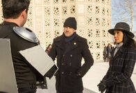 Elementary – L-R: Sherlock Holmes (Jonny Lee Miller); Joan Watson (Lucy Liu)