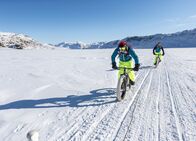 Winter-Challenge – Winter-Challenge Mit dem Fatbike zum Polarmeer - Claude Balsiger und Fabian Mooser Fabian Mooser und Claude Balsiger