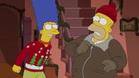 Die Simpsons – Da er Stunden in der Bar verbracht hatte, bestraft Marge (l.) ihren Mann Homer (r.) besonders rigoros ...