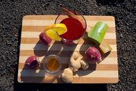 Zu Tisch ... – Zu Tisch Lanzarote – Spanien Aloe Vera, Kaktusfeige und Gofio ergeben einen feinen Smoothie Copyright: SRF/Reiner Bauer