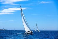 World Sailing Show – Sailboats in sailing regatta.