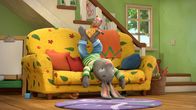Pip und Posy – Pip ist mit Posy zum Essen verabredet, aber seine Freundin verspätet sich.