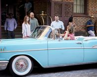 Navy CIS: L.A. – (v.l.n.r.) Joelle Taylor (Elizabeth Bogush); Sam Hanna (LL Cool J); G. Callen (Chris O'Donnell); Kensi Blye (Daniela Ruah); Marty Deeks (Eric Christian Olsen)