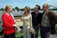 Kommissar Rex – (v.li.) Ulrike Beimpold (Margarethe), Elke Winkens (Niki Herzog), Alexander Pschill (Marc Hoffmann), Martin Weinek (Fritz Kunz).