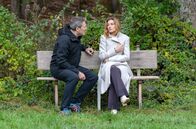 Sturm der Liebe – Christoph (Dieter Bach, l.) richtet einen emotionalen Appell an Alexandra (Daniela Kiefer, r.), der sie nicht kalt lässt.