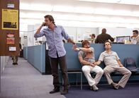 Hangover – Eine Nacht, die sie nie vergessen werden: Phil (Bradley Cooper, l.), Stu (Ed Helms, r.) und Alan (Zach Galifianakis, M.).