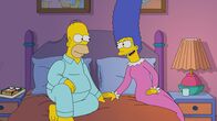 Die Simpsons – Homer (l.); Marge (r.)
