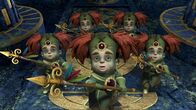 Peter Pan - Neue Abenteuer – Die Chumbas in ihrem Tempel.