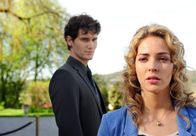 Sturm der Liebe – ARD STURM DER LIEBE FOLGE 1560 Uhr im ERSTEN. Moritz (Daniel Fünffrock, l.) löst die Verlobung mit Kristin (Nina Schmieder, r.).